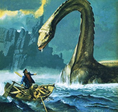 Loch Ness Monster by English School