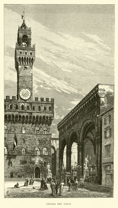 Loggia dei Lanzi by English School