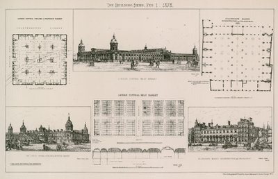 London Central Meat Market by English School