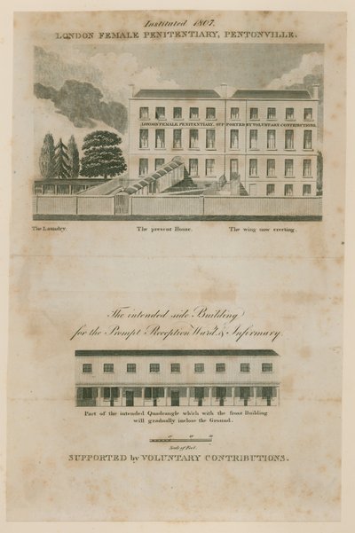 London Female Penitentiary, Clerkenwell by English School