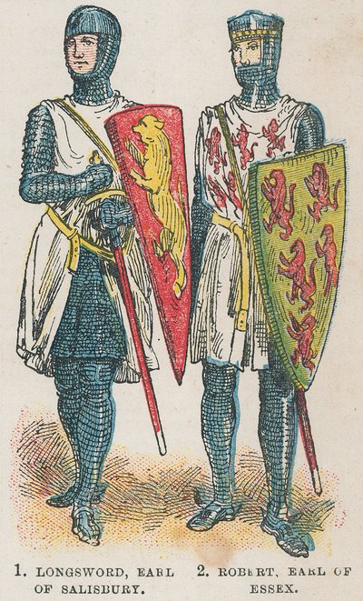 Longsword, Earl of Salisbury; Robert, Earl of Essex by English School