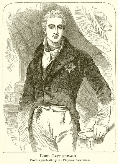 Lord Castlereagh by English School