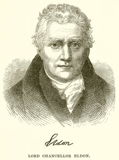 Lord Chancellor Eldon by English School