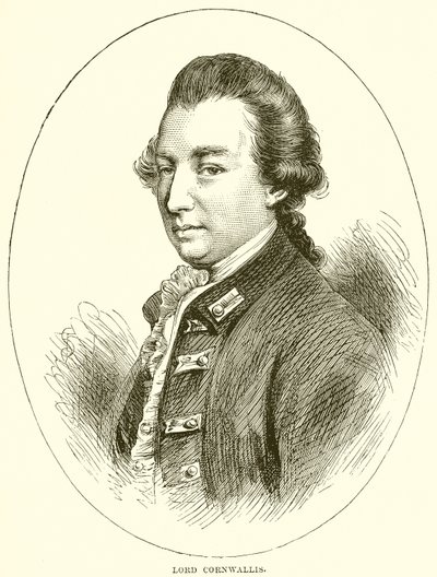 Lord Cornwallis by English School