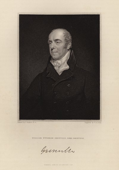 Lord Grenville by English School