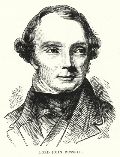 Lord John Russell by English School