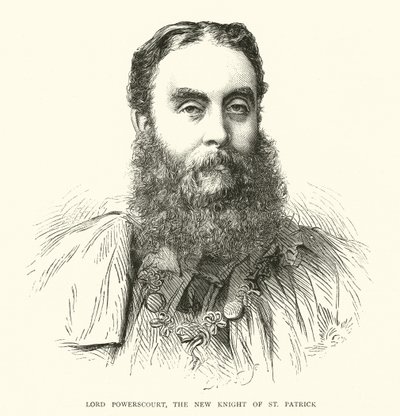 Lord Powerscourt, the New Knight of St Patrick by English School