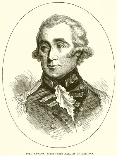 Lord Rawdon, later Marquis of Hastings by English School