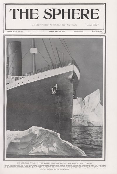 Loss of The Titanic by English School