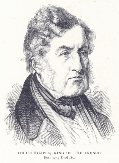 Louis-Philippe, King of the French by English School