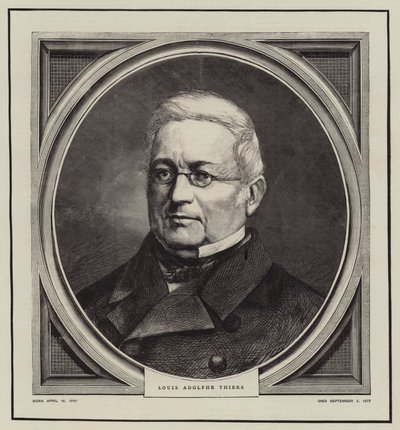 Louis Adolphe Thiers by English School
