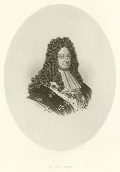 Louis XIV by English School