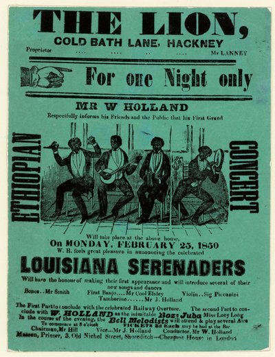 Louisiana Serenaders at the Lion, Hackney by English School