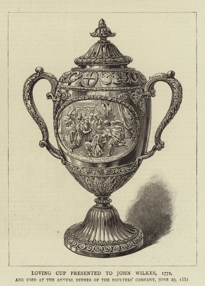 Loving Cup presented to John Wilkes by English School