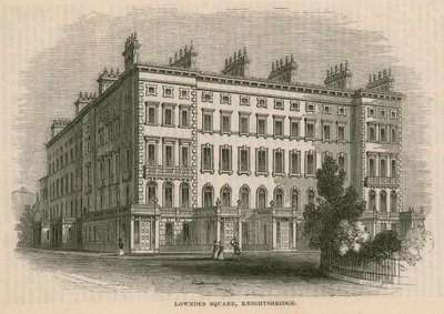 Lowndes Square, Knightsbridge, London by English School