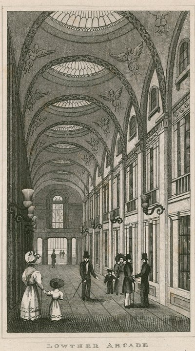 Lowther Arcade, Strand, London by English School
