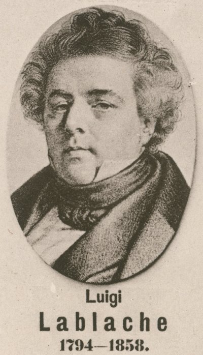 Luigi Lablache by English School