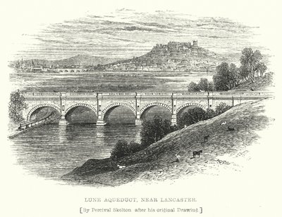 Lune Aqueduct, near Lancaster by English School