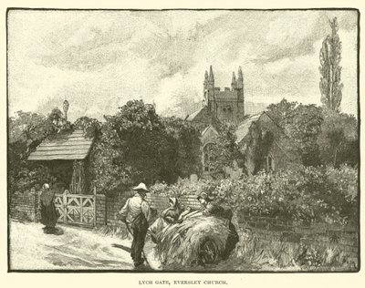 Lych Gate, Eversley Church by English School