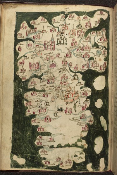 Map of England and Wales, from the 