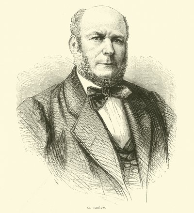 M Grevy, October 1870 by English School