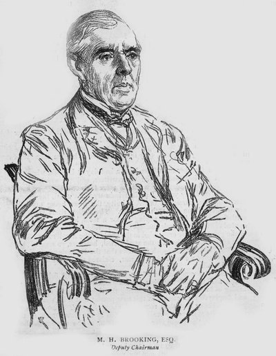 M H Brooking, Deputy Chairman of Lloyds by English School