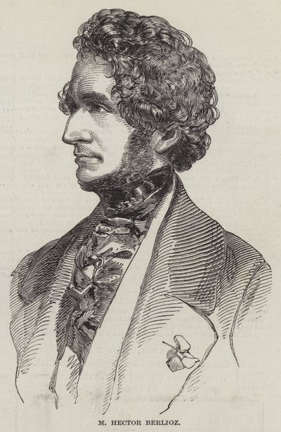 M Hector Berlioz by English School