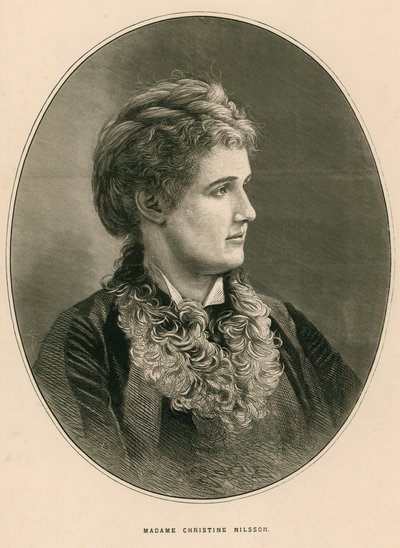 Madam Christine Nilsson (Christina Nillson, Countess de Casa Miranda) by English School