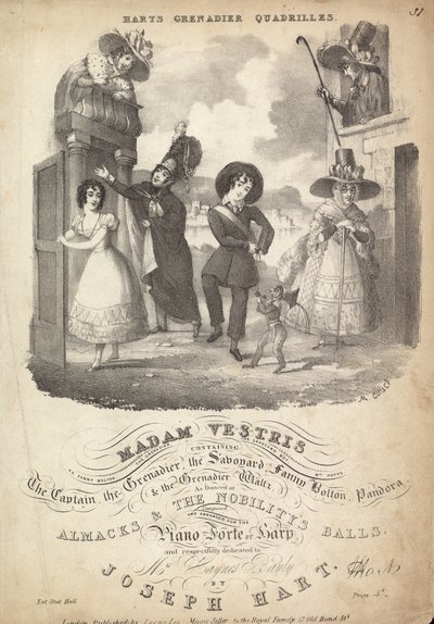 Madam Vestris by English School