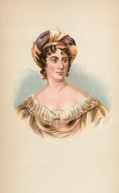 Madam de Stael by English School