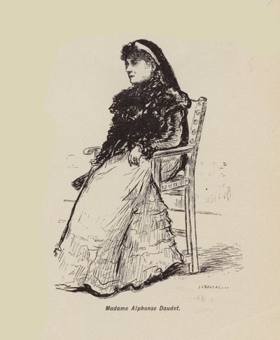 Madame Alphonse Daudet by English School