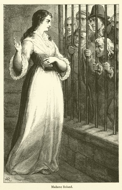 Madame Roland by English School