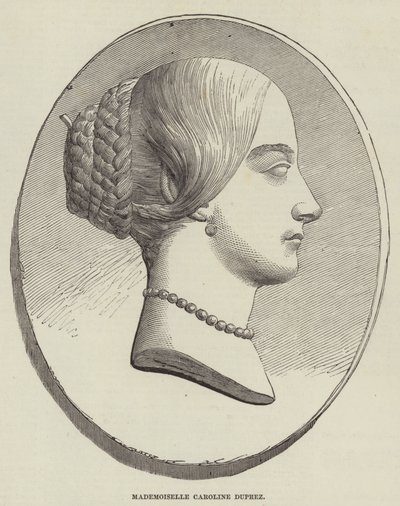 Mademoiselle Caroline Duprez by English School