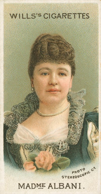 Madame Albani by English School