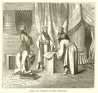 Magi, or Priests of the Persians by English School