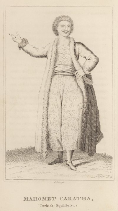 Mahomet Caratha, Turkish Equilibrist by English School