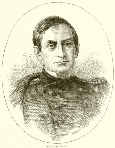 Major Anderson by English School