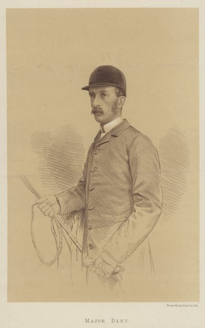 Major Dent (litho) by English School