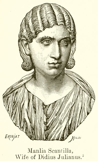 Manlia Scantilla, Wife of Didius Julianus by English School