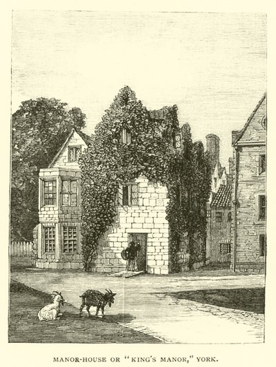 Manor-House or Kings Manor, York by English School