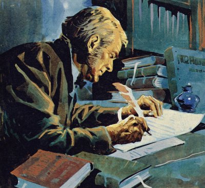 Many years later Darwin wrote his book The Origin of Species by English School