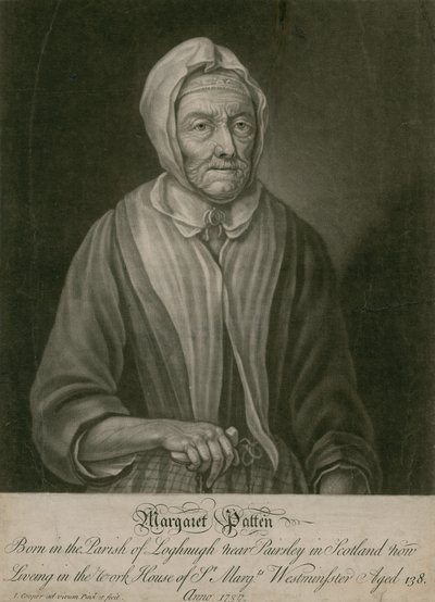 Margaret Patten, now living in the workhouse of St Margaret