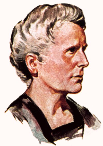 Marie Curie by English School