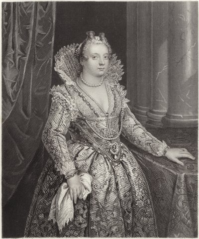 Marie de Medicis by English School