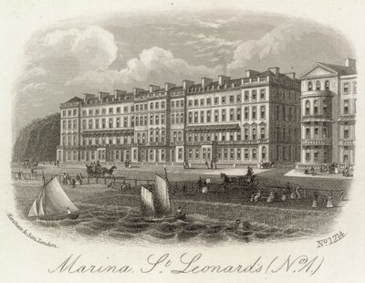 Marina in St Leonards on Sea by English School