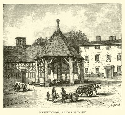 Market-Cross, Abbots Bromley by English School