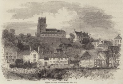 Market Drayton, Shropshire by English School