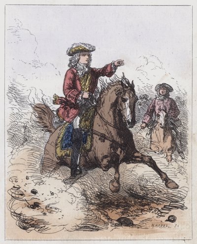 Marlborough at Blenheim by English School
