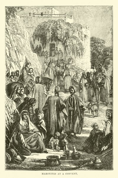 Maronites at a Convent by English School