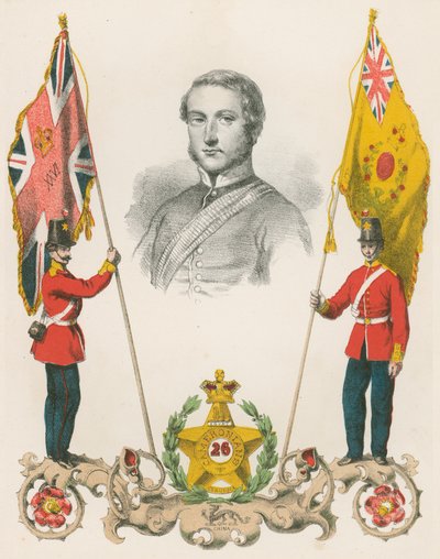 Marquis of Dalhousie, Late Colonel of the 26th Cameronians by English School